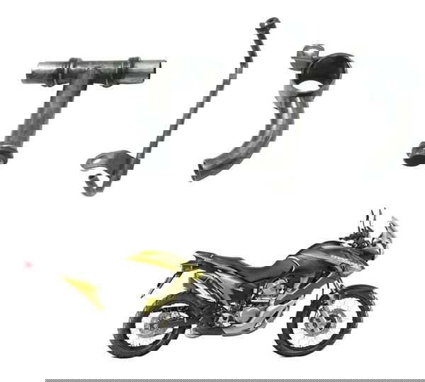 Jogo Conexão Óleo Honda Xl 700v Transalp 11-14 Original