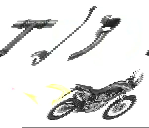 Jogo Conexão Óleo Honda Xl 700v Transalp 11-14 Original