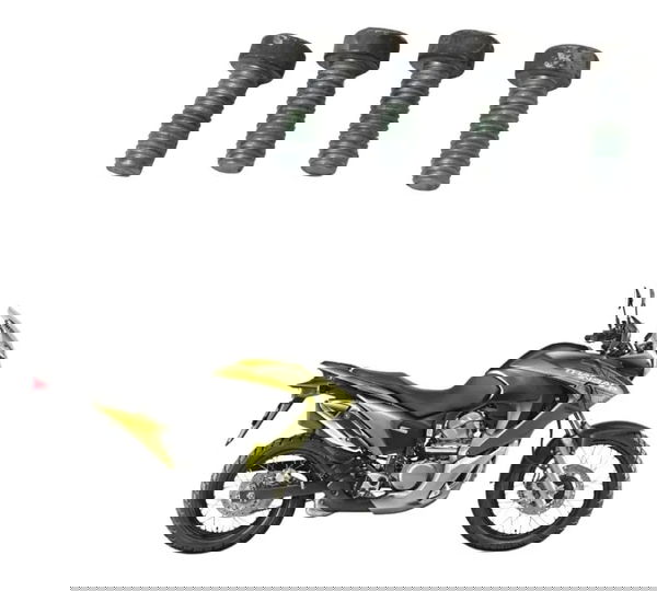 Jogo Parafuso Roda Fônica Tras Honda Xl 700v Transalp 11-14