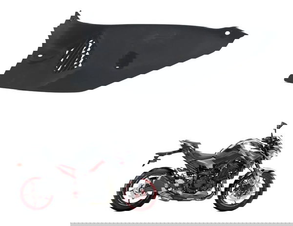 Acabamento Interno Frontal Esq Kawasaki Z900 18-24 Original