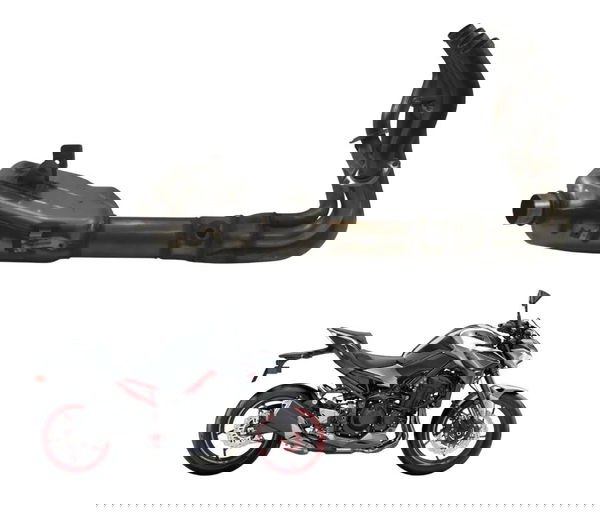 Curva Escape Kawasaki Z900 18-24 Original