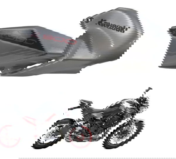 Carenagem Aba Tanque Esq C/deta Kawasaki Z900 18-24 Original