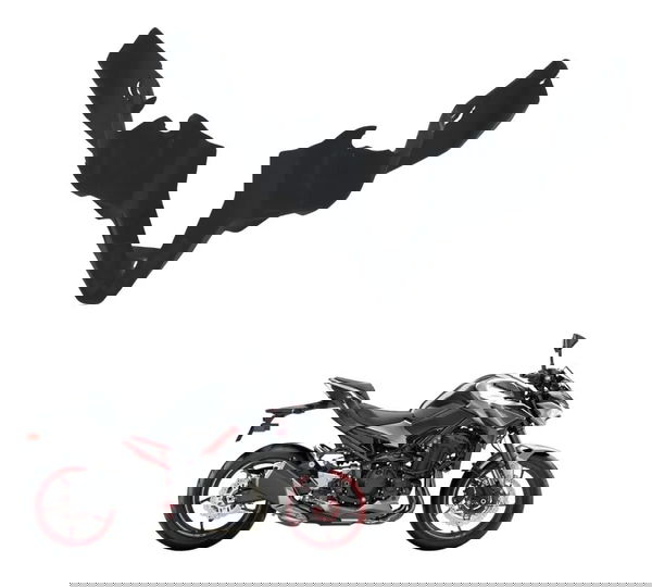 Carenagem Inferior Farol C/ Avaria Kawasaki Z900 18-24 Origi