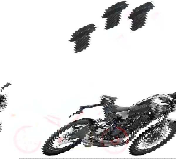 Jogo Parafuso Fixação Guia Tampa Pinhão Kawasaki Z900 18-24