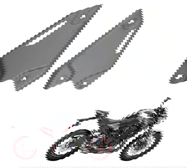 Par Protetor Pedaleira Kawasaki Z900 18-24 Original