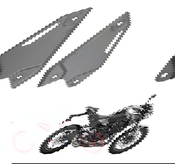 Par Protetor Pedaleira Kawasaki Z900 18-24 Original