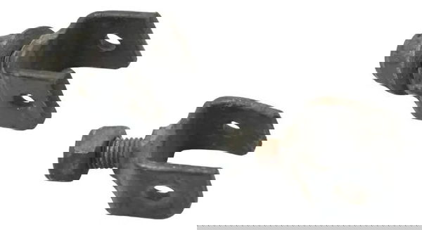 Par Suporte Pedaleira Honda Xl 700v Transalp 11-14 Original Preto