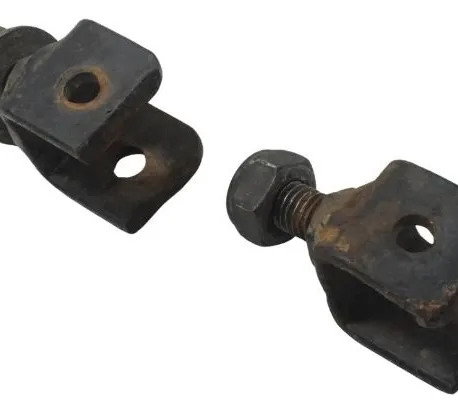 Par Suporte Pedaleira Honda Xl 700v Transalp 11-14 Original Preto