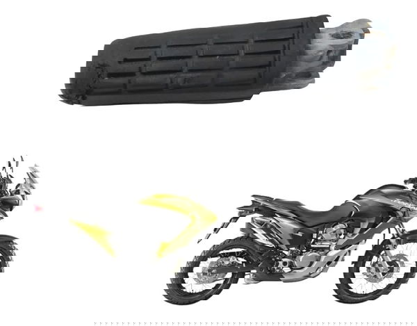 Pedaleira Dianteira Esq C/ Ava Honda Xl 700v Transalp 11-14