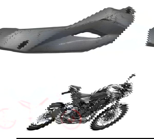 Spoiler Direito C/ Detal Kawasaki Z900 18-24 Original