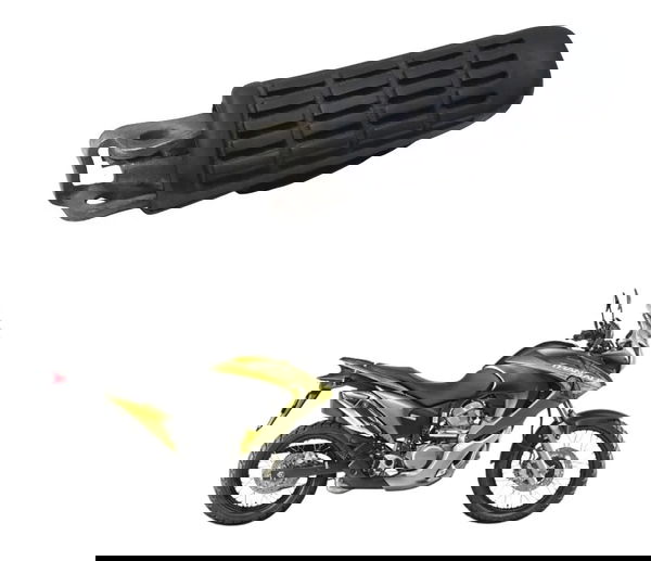 Pedaleira Dianteira Dir C/ Ava Honda Xl 700v Transalp 11-14