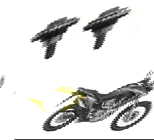 Par Parafuso Tampa Cabeçote Honda Xl 700v Transalp 11-14 Ori