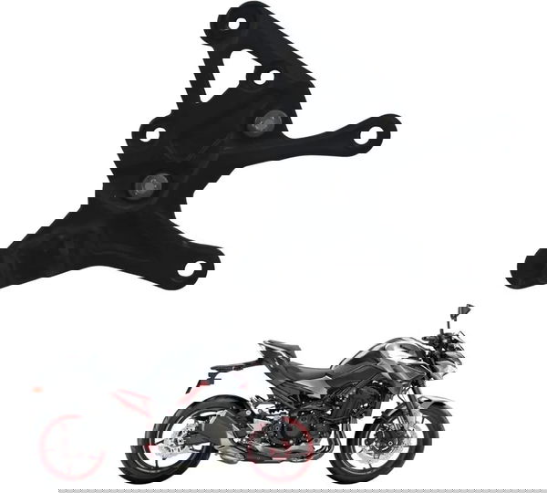Suporte Pedaleira Dianteira Dir Kawasaki Z900 18-24 Original Preto