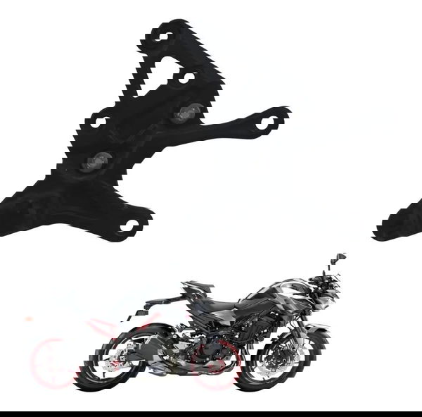 Suporte Pedaleira Dianteira Dir Kawasaki Z900 18-24 Original Preto