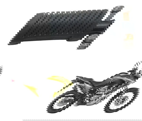 Pedaleira Traseira Esquerda Honda Xl 700v Transalp 11-14 Ori