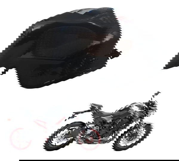 Tanque Combustível C/ Avaria Kawasaki Z900 18-24 Original