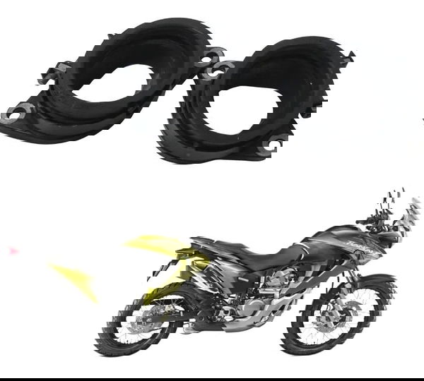 Par Coletor Admissão Honda Xl 700v Transalp 11-14 Original