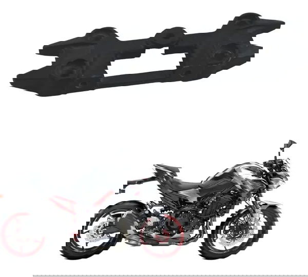 Tampa Riser Guidão Kawasaki Z900 18-24 Original Preto