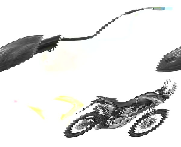 Pisca Dianteiro Direito C/ Det Honda Xl 700v Transalp 11-14 Direito Cinza-escuro