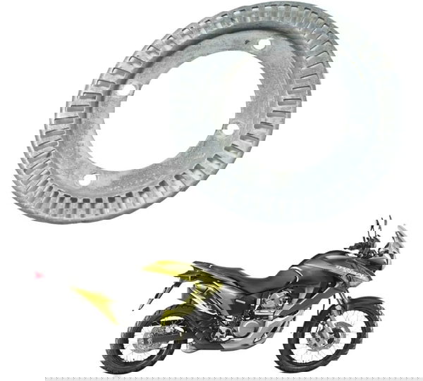 Roda Fônica Traseira Honda Xl 700v Transalp 11-14 Original