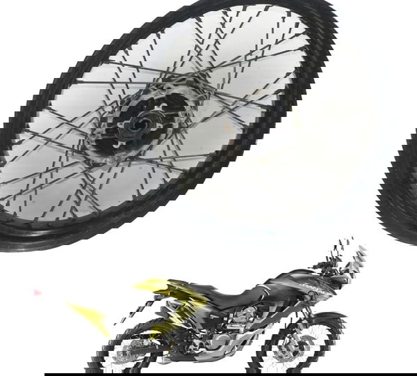 Roda Traseira Honda Xl 700v Transalp 11-14 Original Preto