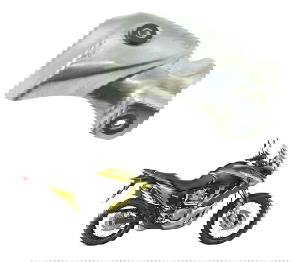 Capa Proteção Inferior Escape Honda Xl 700v Transalp 11-14