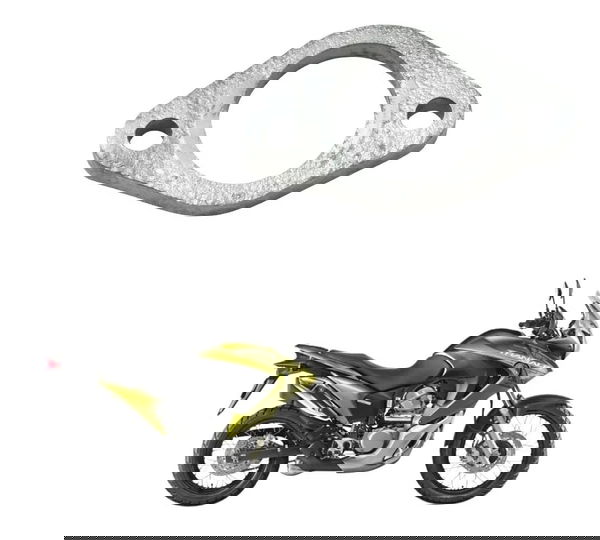 Flange Escape Honda Xl 700v Transalp 11-14 Original
