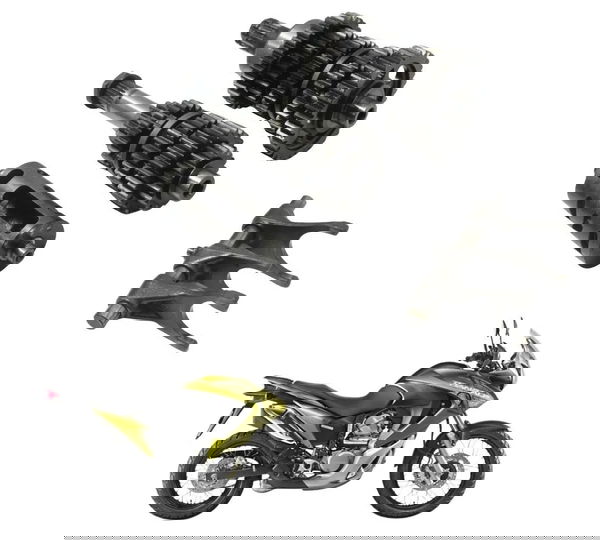 Caixa Marcha Câmbio Honda Xl 700v Transalp 11-14 Original