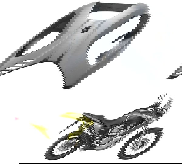 Spoiler Inferior C/detalhes Honda Xl 700v Transalp 11-14 Ori