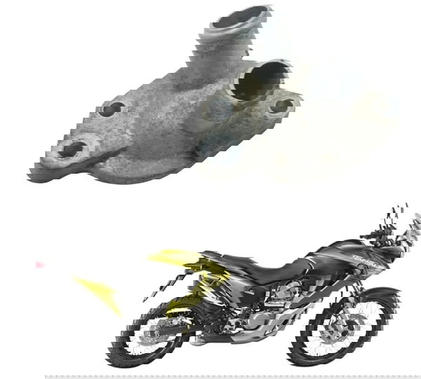 Tampa Válvula Termostática Honda Xl 700v Transalp 11-14 Orig Cinza