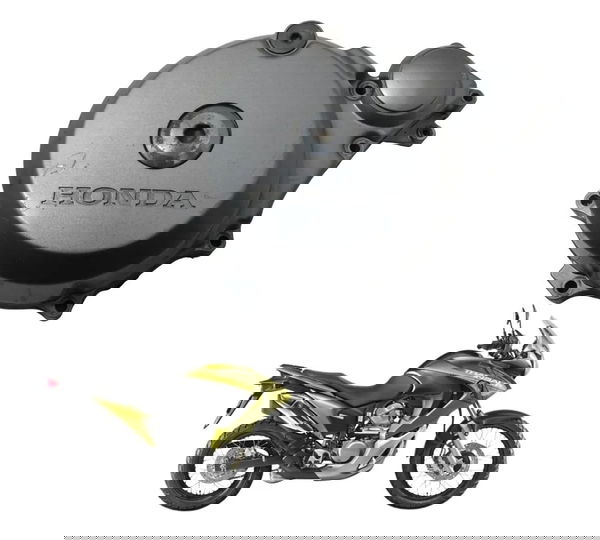 Tampa Motor Estator Honda Xl 700v Transalp 11-14 Original Preto