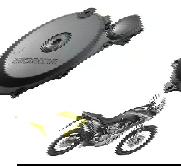 Tampa Motor Estator Honda Xl 700v Transalp 11-14 Original Preto
