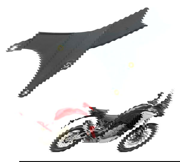 Acabamento Defletor Ar Esq C/ava Ducati Multistrada V4 21-25 Preto