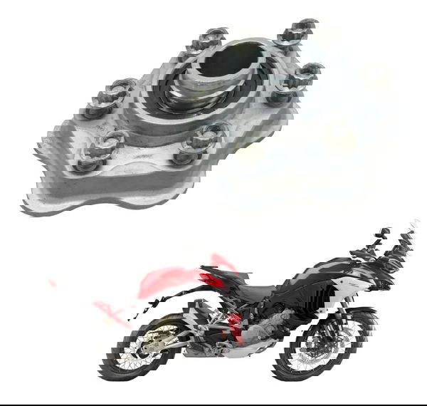 Cubo Coroa Ducati Multistrada V4 21-25 Original Prateado