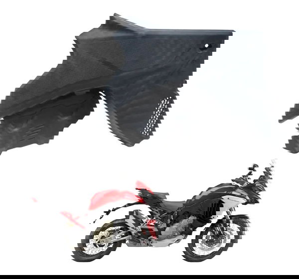 Carenagem Lateral Direita Ducati Multistrada V4 21-25 Origin Preto