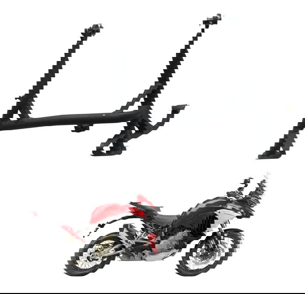 Cavalete Central C/detal Ducati Multistrada V4 21-25 Origina Preto