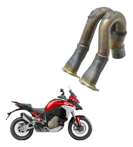 Curva Escape Traseira Ducati Multistrada V4 21-25 Original