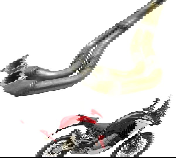 Curva Escape Dianteira Ducati Multistrada V4 21-25 Original