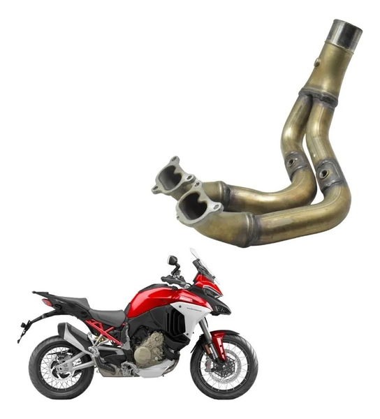 Curva Escape Dianteira Ducati Multistrada V4 21-25 Original
