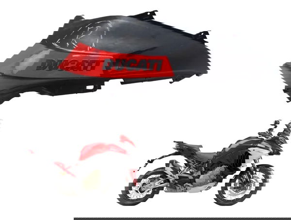 Carenagem Tanque Direit C/avaria Ducati Multistrada V4 21-25 Preto