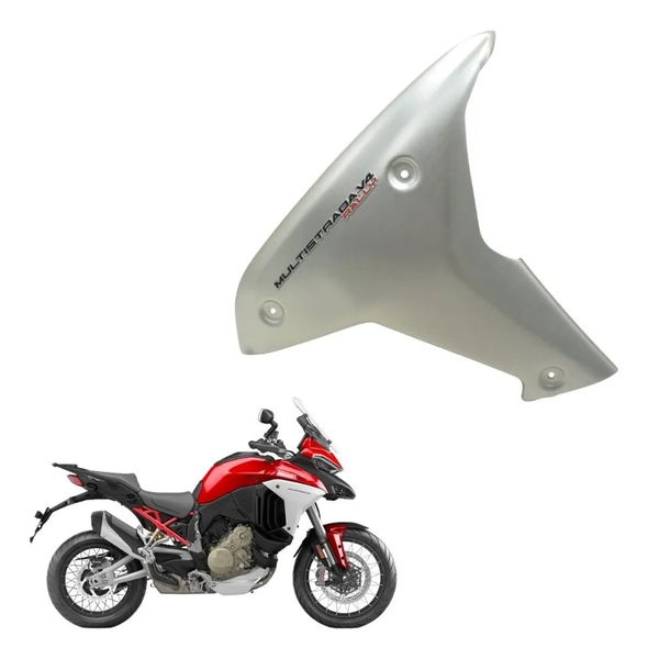 Carenagem Lateral Dir Ducati Multistrada V4 21-25 Original Prateado