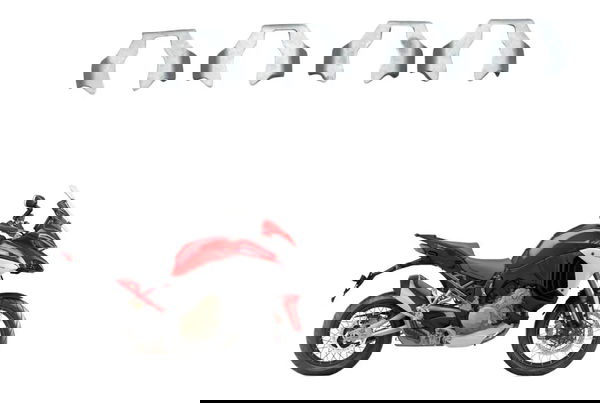 Jogo Trava Bico Injetor Ducati Multistrada V4 21-25 Original Prateado