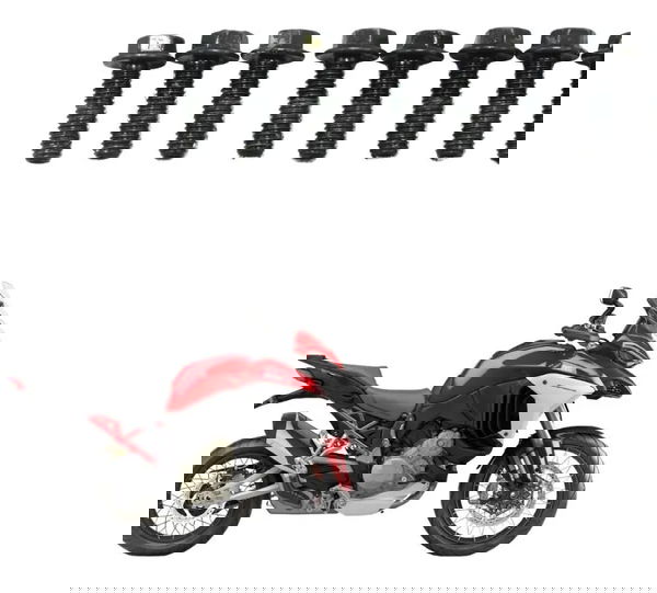 Jogo Parafuso Placa Partida Ducati Multistrada V4 21-25 Orig