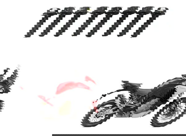 Jogo Parafuso Placa Partida Ducati Multistrada V4 21-25 Orig