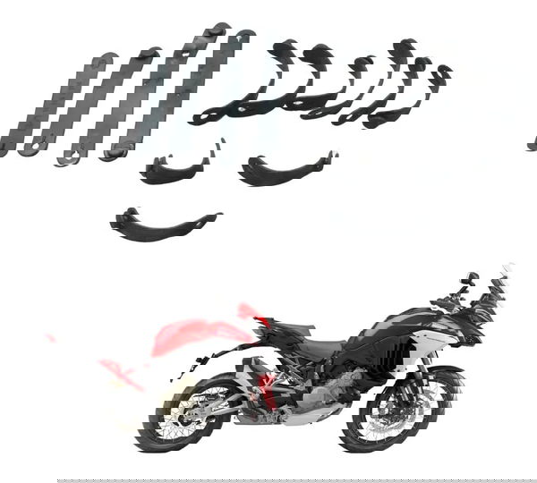 Kit Presilhas Borracha Ducati Multistrada V4 21-25 Original