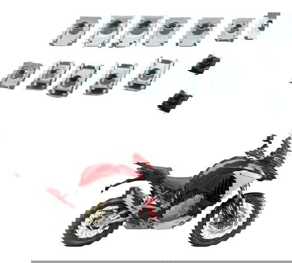 Kit Presilhas Carenagem Ducati Multistrada V4 21-25 Original