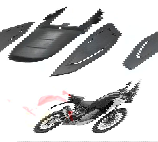 Jogo Borracha Acabamento Tanque Ducati Multistrada V4 21-25