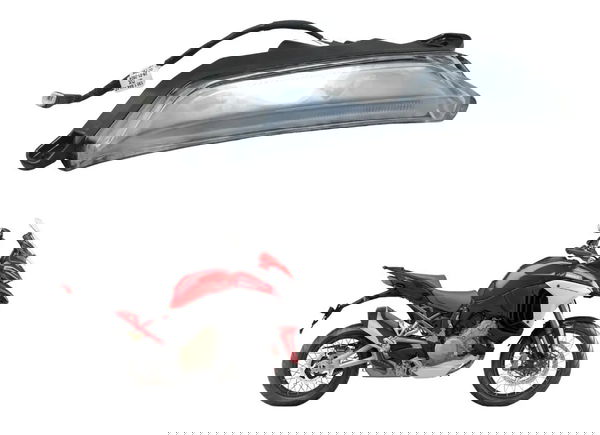 Pisca Dianteiro Direito Ducati Multistrada V4 21-25 Original Direito Cinza