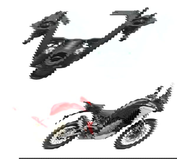 Suporte Atuador Escape C/ Avaria Ducati Multistrada V4 21-25