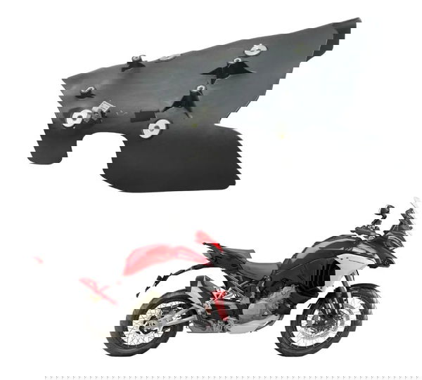 Suporte Capa Proteção Escape Ducati Multistrada V4 21-25